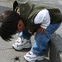 Boy and the spider, Quito Ecuador