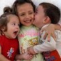 Turkey - Myra - kids hugging