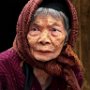 Hanoi Vietnam. Old woman