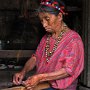 Santiago de Atitlan, Guatemala. Weaving