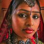 Jaipur, India. Woman at wedding