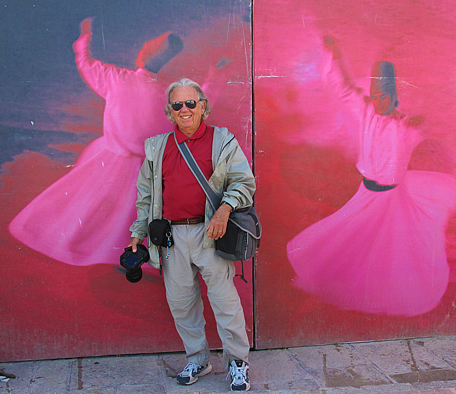 Richard at Mevlana Musien, Turkey