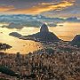 Brazil - Rio de Janiero at sunset